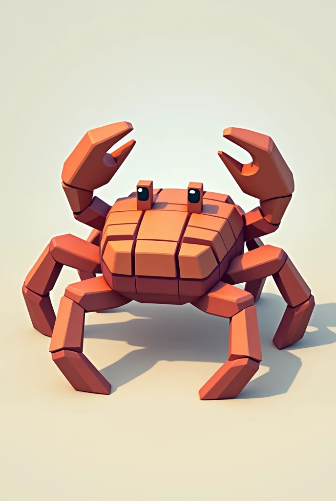 A picture of a Minecraft crab 