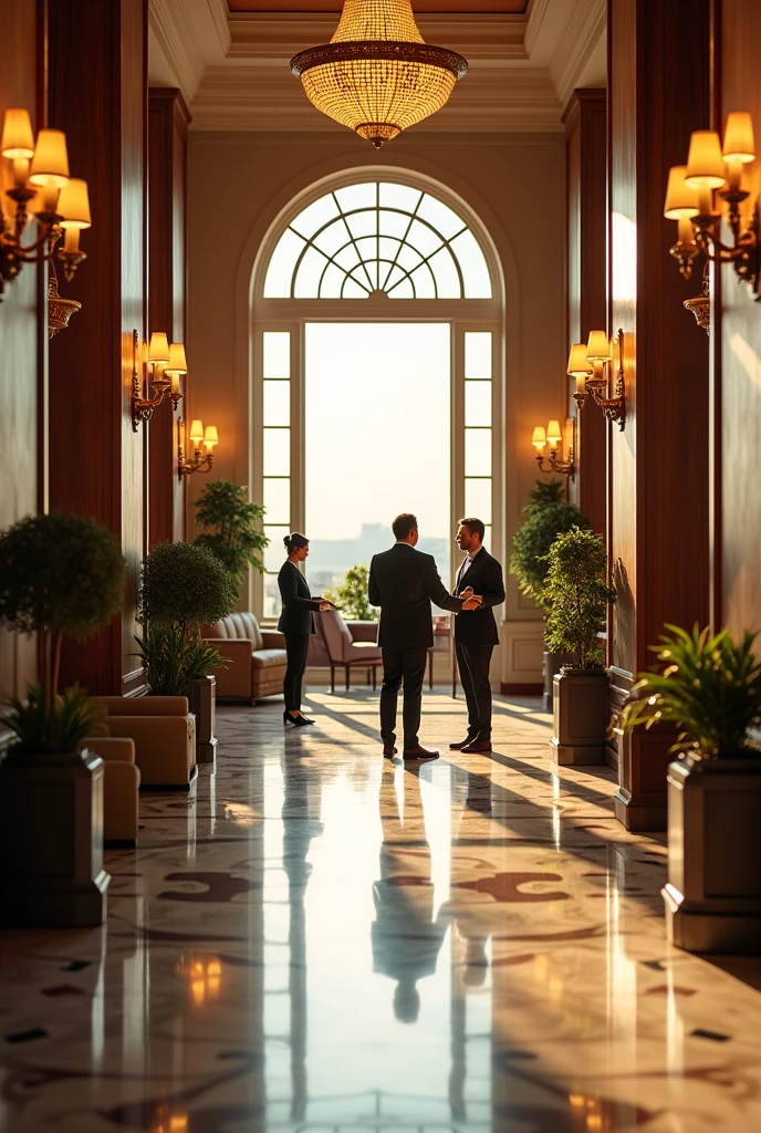 An impressive image for my hospitality services to be used as background on homepage.