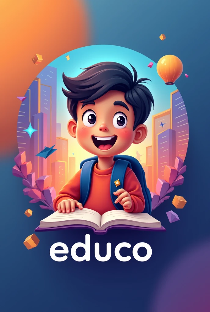 Detailed Logo for my new indian edtech company Educo