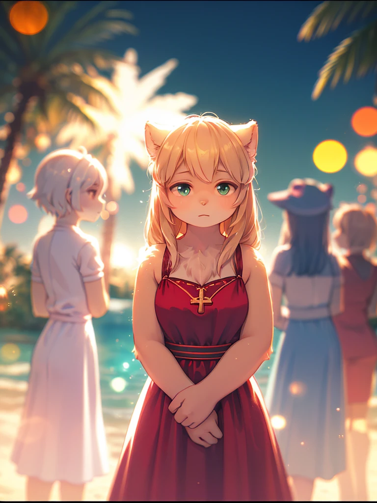 (Sumilux f1.4 50mm , low Latitude old color negative film , cross process , (bokeh), flare, chromatic aberration , soft focus, (Shallow focus) , soft glow , Maximum aperture, high Key , Transparent depiction , Tyndall) , Celebrity mansions, girls in dresses, boring parties, boring faces