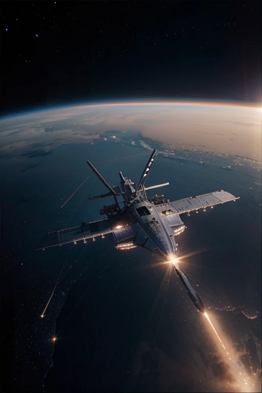 pleiadian ship in space