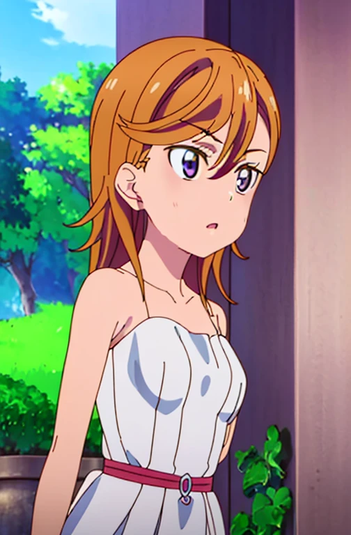 Highest quality, masterpiece, High resolution, alone, Misaka Mikoto，（Glaring Eyes），（Large Breasts），（big_areola），Pussy，mansuji，Completely naked，（whole body），Evening sky_background，Young Girl，Anime Style, Highest quality, 4K, masterpiece,， alone, 1,whole body，looking at the camera, Shinkai Makoto style, （red_yellow‗_coat）Sharp Eyes，（Full Finger）, （Accurate fingertips）, （The finer details）, （Anatomically correct）, (Movie background), Hyper Detail, (Subtle details), (Intricate details),