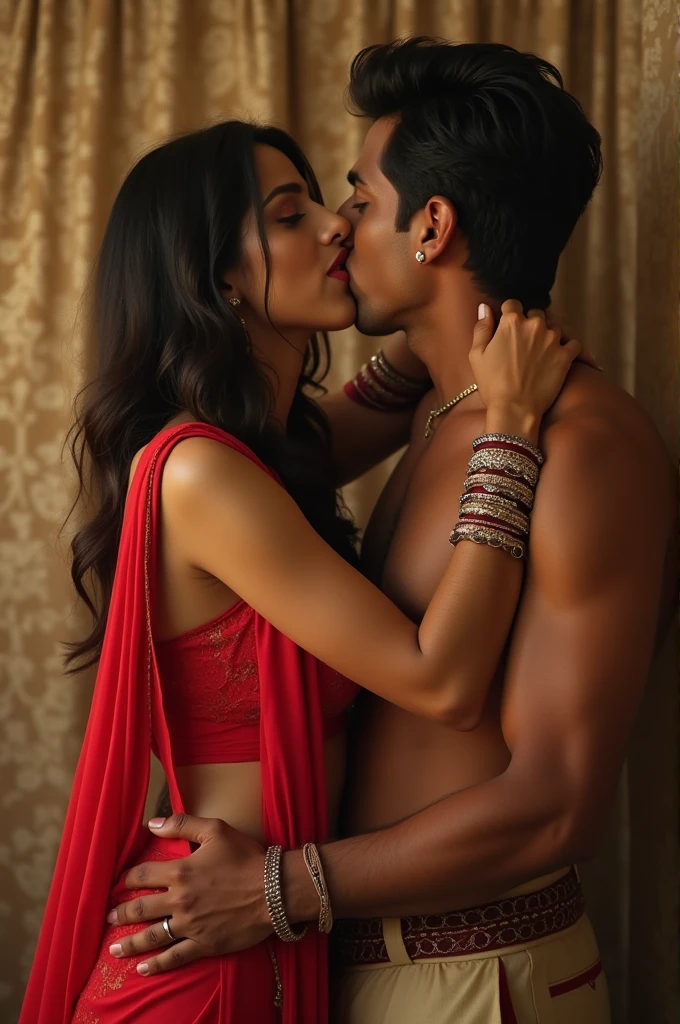Indian bhabhi sucking his devar dick