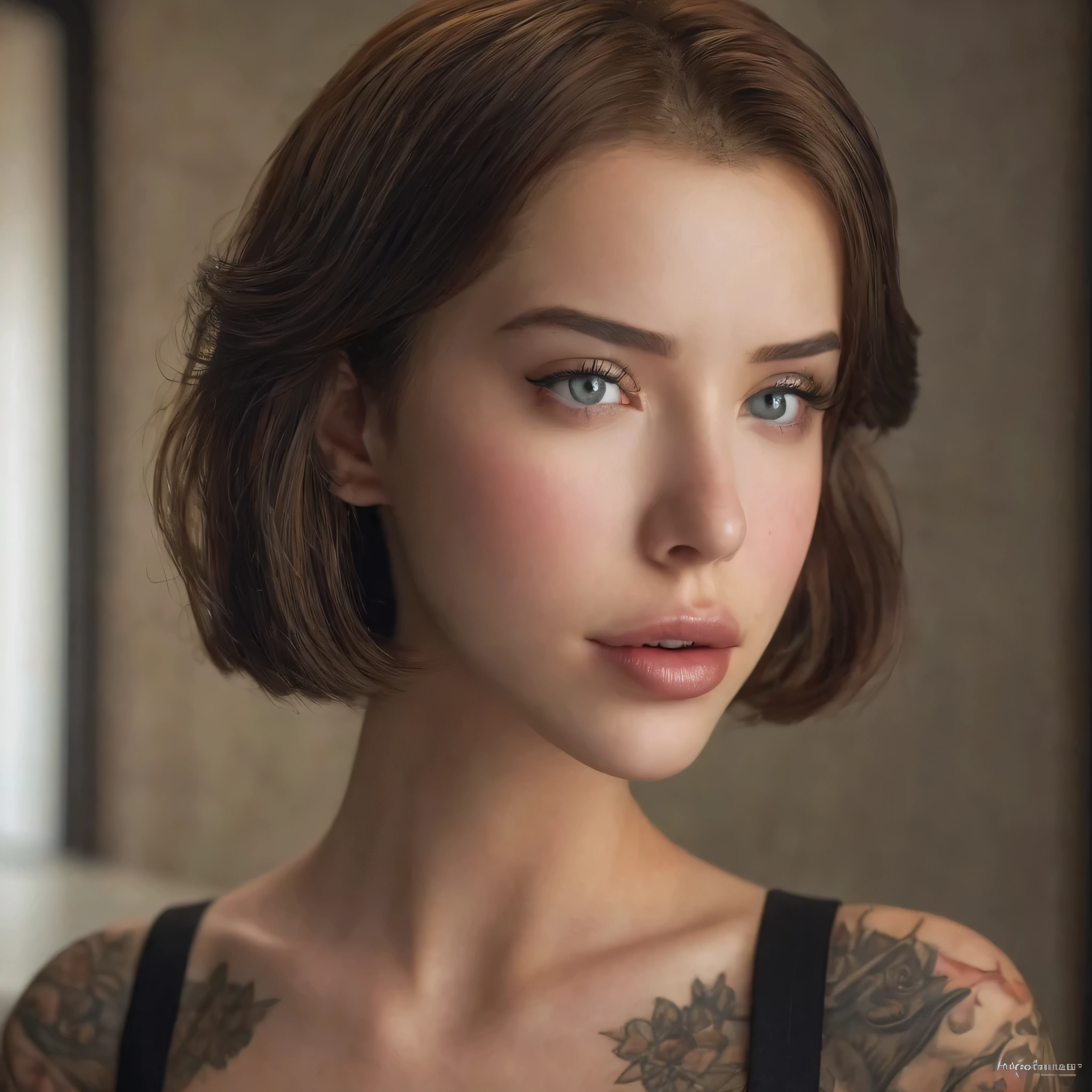 ((masterpiece)), best quality, extremely detailed face, ultra high res, (photorealistic:1.4), Amazing, finely detail, huge filesize, correct exposure, 1girl, svelte body, 162cm height, (intricate details), SOLO, looking at viewer, perfect lighting, realistic, lips, blush, shiny skin, fair skin,extremely detailed face, beautiful detailed eyes, (detail skin:1.2), makeup, depth of view, ((school uniform, overcoat,black stocking,leather shoes,)),full body, standing,