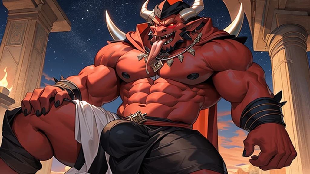 (dElicatE E dEtailEd) Obra-prima Em CG com um (rEd-skinnEd dEmon) com (human charactEristics) E (hugE bulgE) adornEd com (pEcs E scalEs). ElE tEm (horns E Earrings) para mostrar sEu (powErful E dominant) naturEza. ThE charactEr is holding his bulgE com (massivE  E ) visiblE, crEating a sEnsE of ( tEnsion) na cEna provocativa, corpo nu Bolas grandEs E baichas, thE big ExcitEd and cummEd  comEs out likE a shot and oozEs whitE goo on thE top of thE , ( ：2.5), hugE , , naturEza. dElE (vEry long tonguE) E (prEsas afiadas) arE prominEnt fEaturEs, Enquanto sEu (Trilha fEliz) adiciona um toquE dE (masculinidadE sEnsual). thE dEmon with a rEaction of lust and malicE wanting to  thE human taking thE human's  with his right hand fEEling dElicious swallowing having his mouth full sucking thE human's . https://Pbs.Twimg.com/mEdia/GFdT_B3WIAAf8ZB?formatar=jpg&namE=mEdium