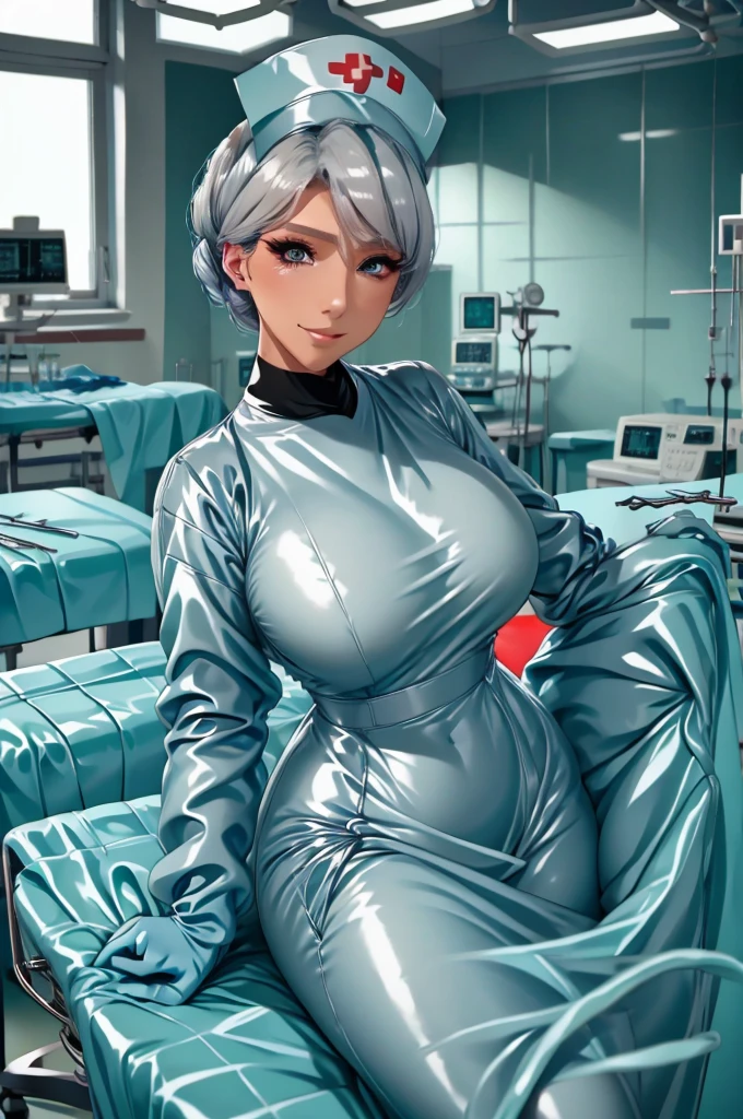 nurse uniform,hospital, latex nurse suit,nurses,busty,elbow gloves,labcoat,grey hair woman,red eyes , gigantic ,medical instruments,asian nurse,two nurses,speculum,examination room,oversize ,big ass ,strap on, lay on table ,legs spreaded,giving birth,gyno chair , dentist,Milf,latex,black uniform,oversize breasts