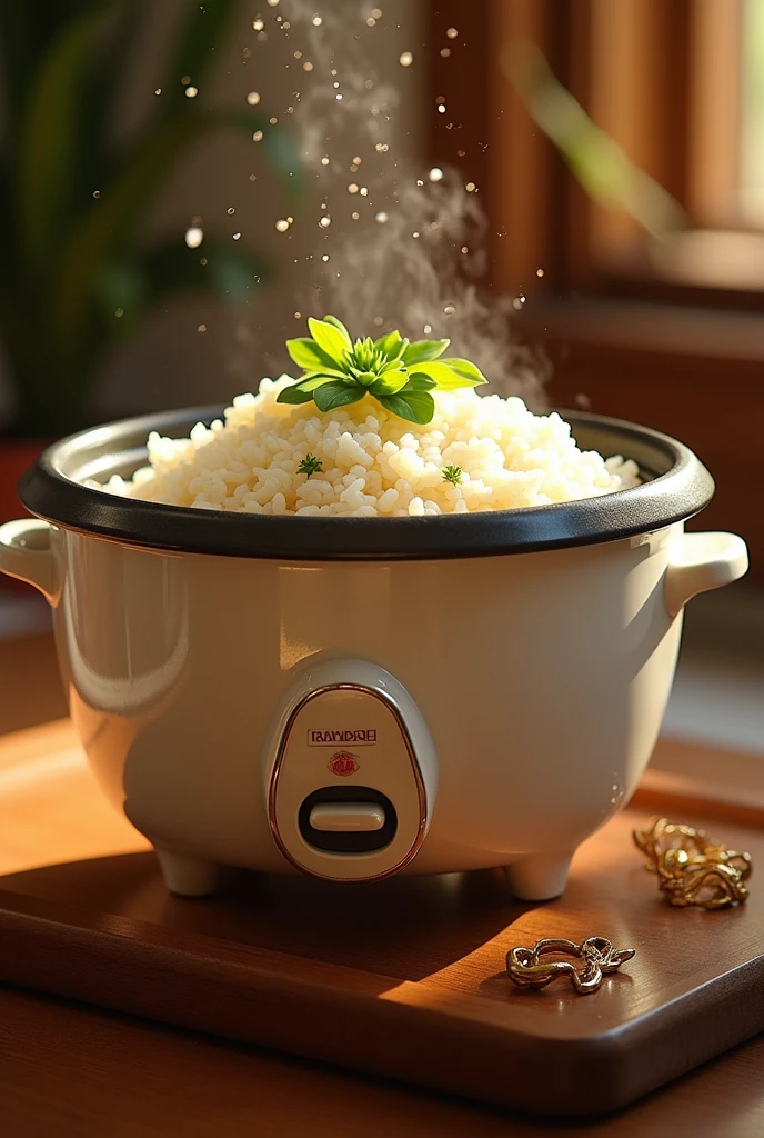 God rice cooker Sparkling rice Beautiful Kitchen