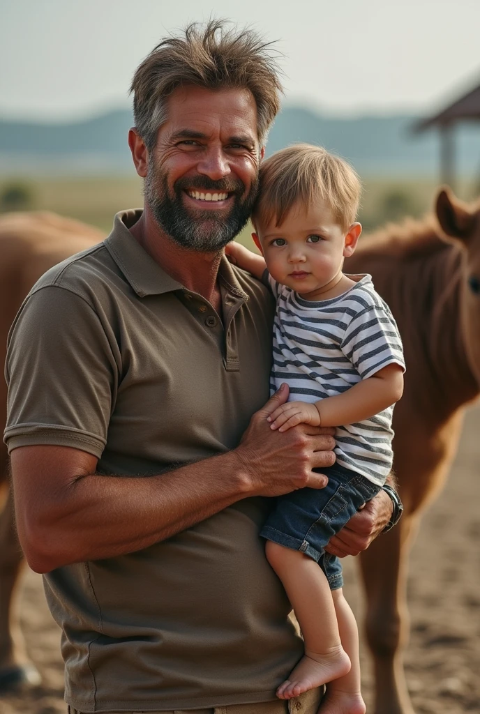 Dad and son with their big dicks 