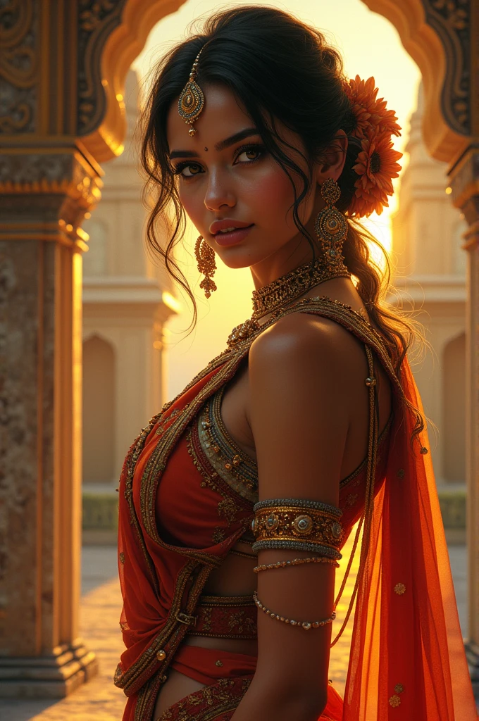 A sexy lady from india