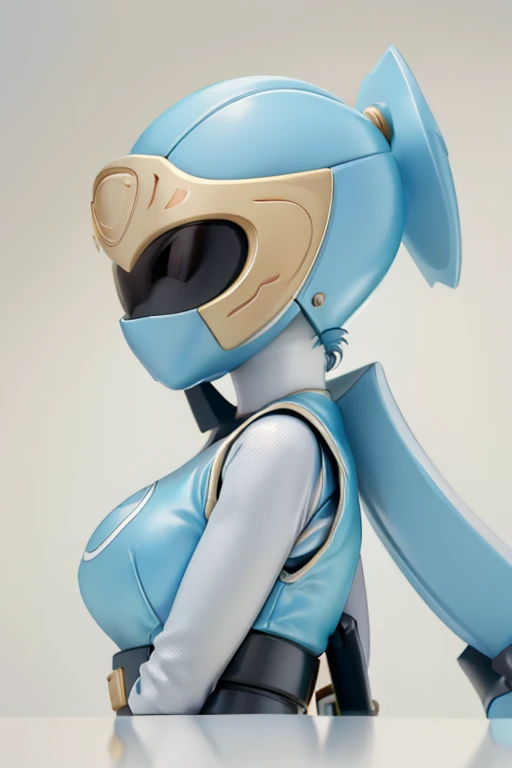 Helmetのデザイン,robot,Android,Primary school students ,Young girl,Simple design,Deformed Design,Mini Characters,Pitch Resuit,Sentai Hero,Perfect outfit,Yoga Suit,robotジョイント,Plug Suit,Spacesuit,Full body illustration,Helmet,Face masks,フルFace masksをかぶっている、,Sentai Hero、front view
