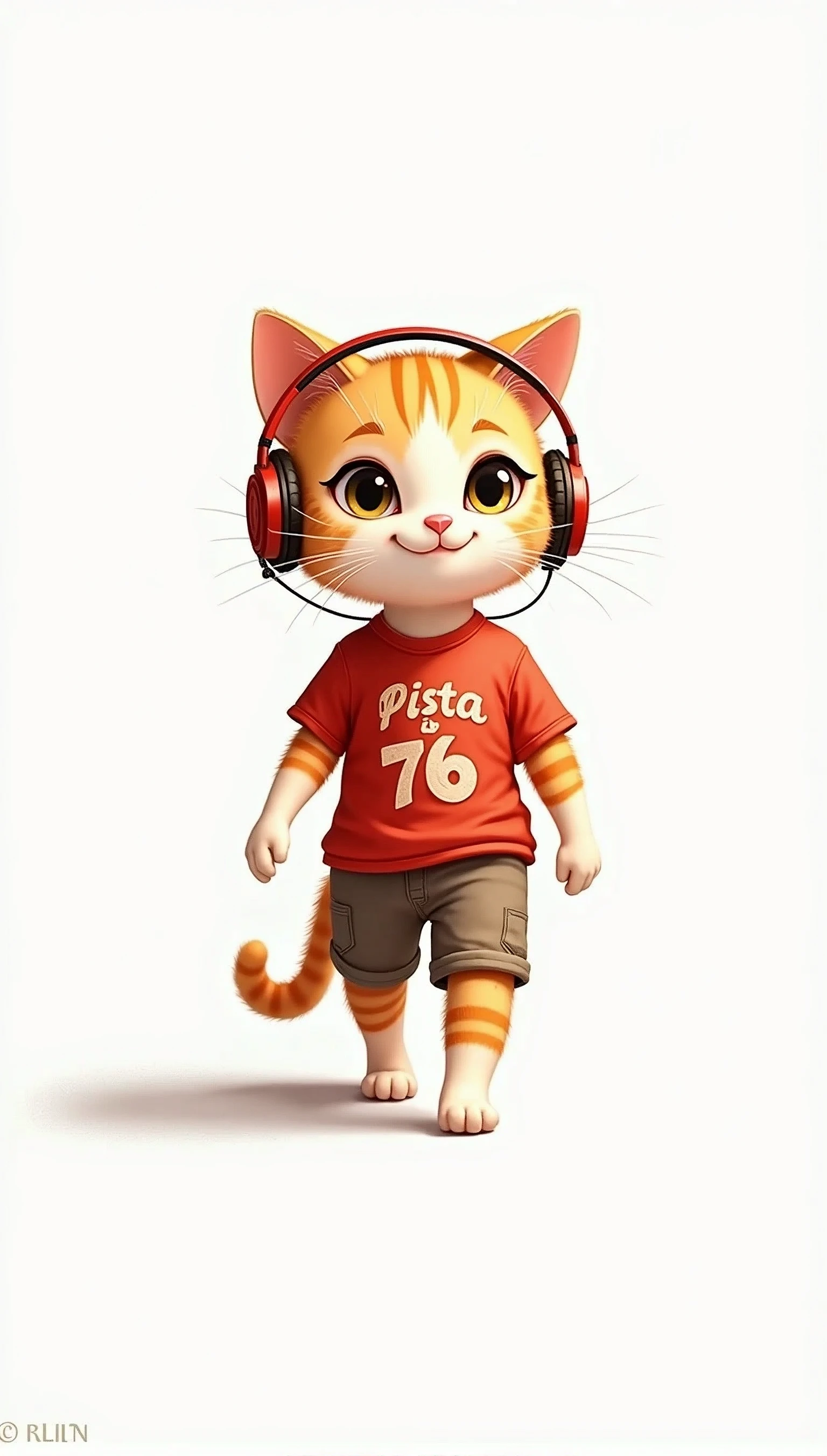 DJ performing, cute cat,