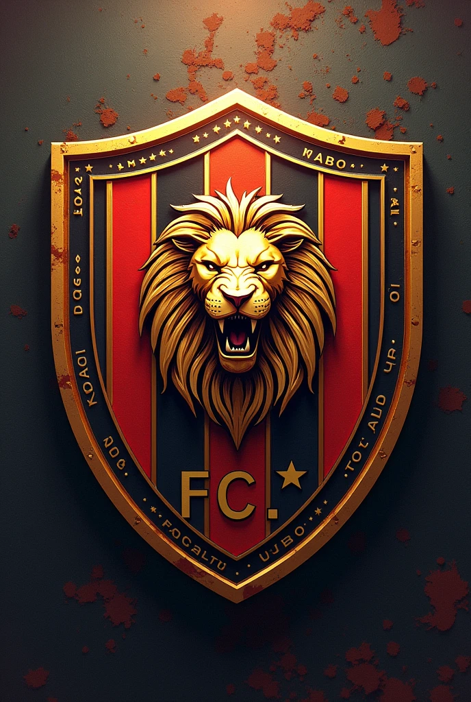 A team&#39;s shield, whose name is Rebaixados FC