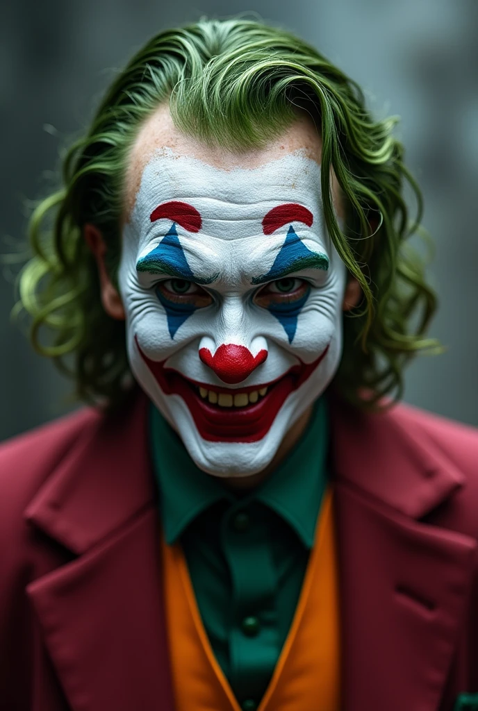 Joker with diamond tooth
