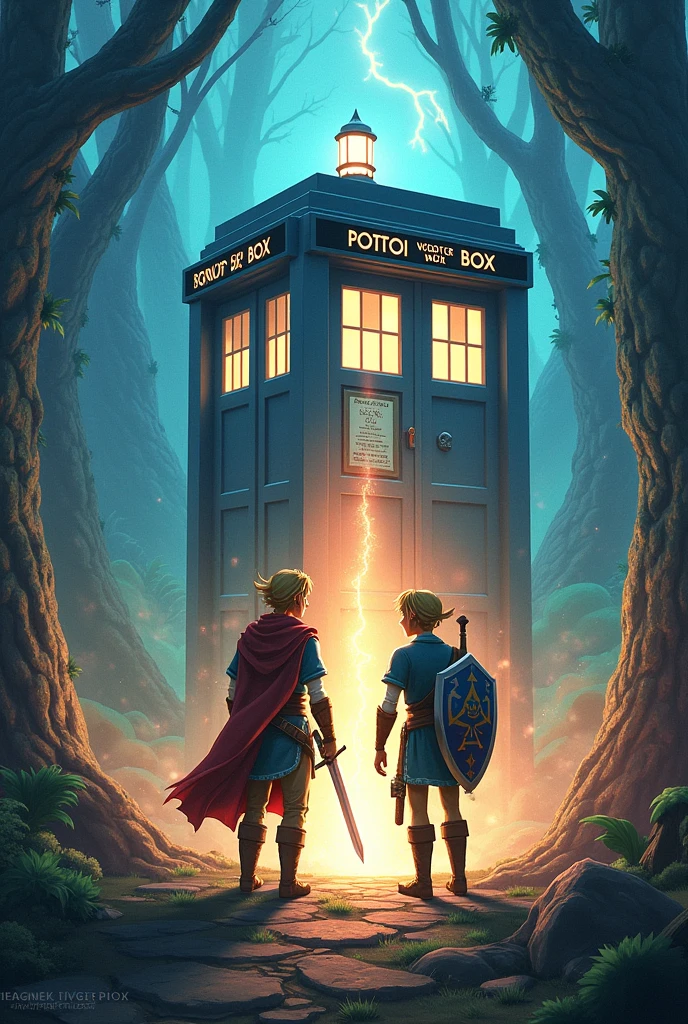 Zelda crossover Doctor who
