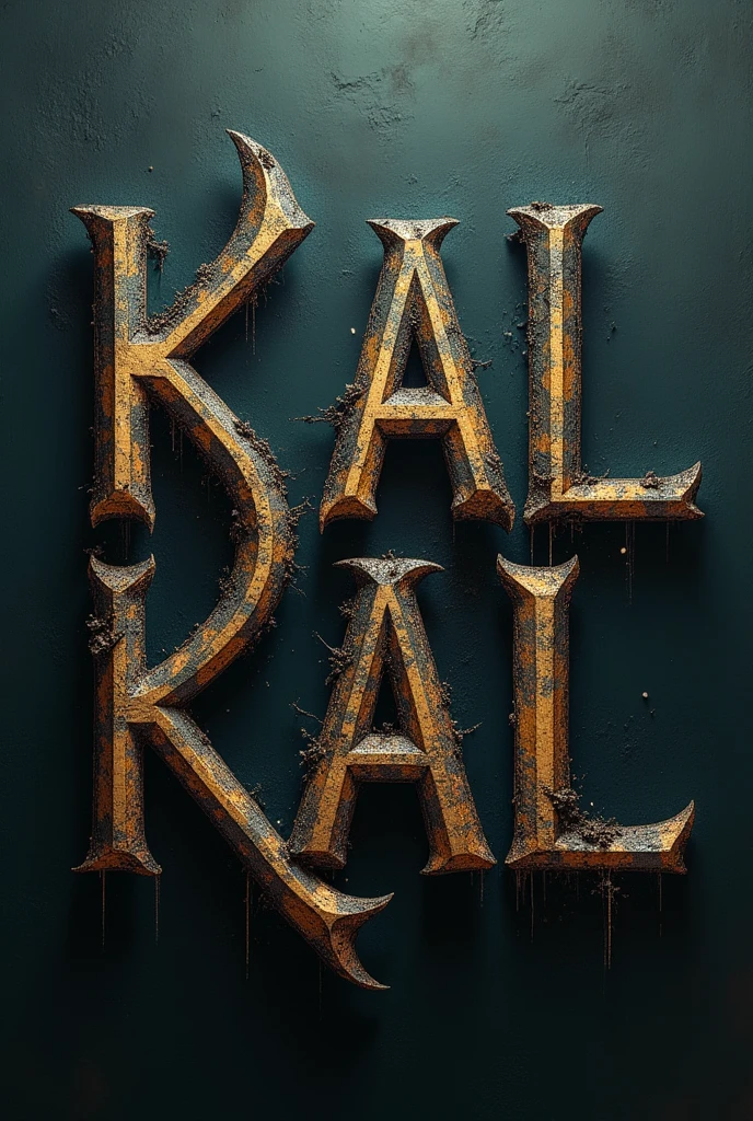 Write the word "KALAKAL"
1 word