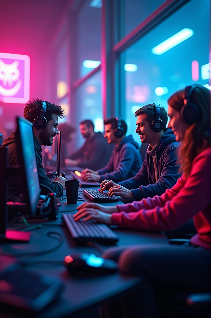 Create a photo for a Discord community called Gamers Society