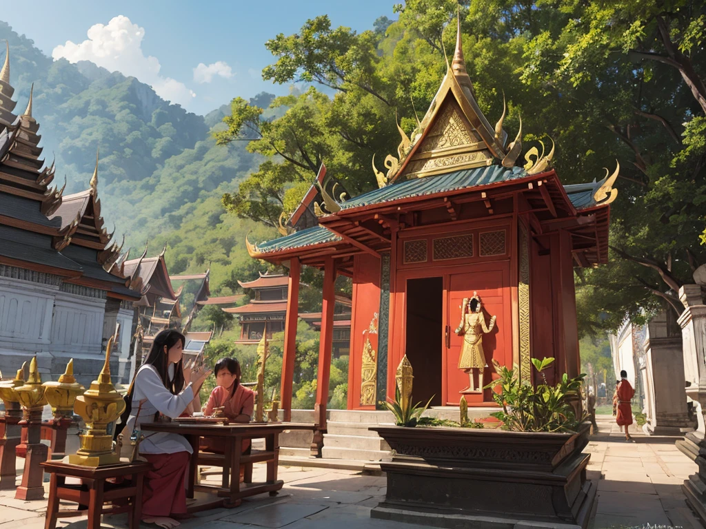 Temples in Thailand, Burma