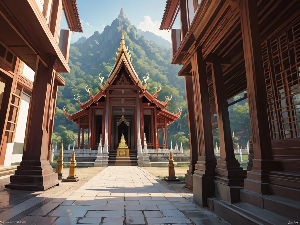 Temples in Thailand, Burma