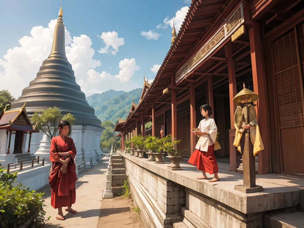 Temples in Thailand, Burma