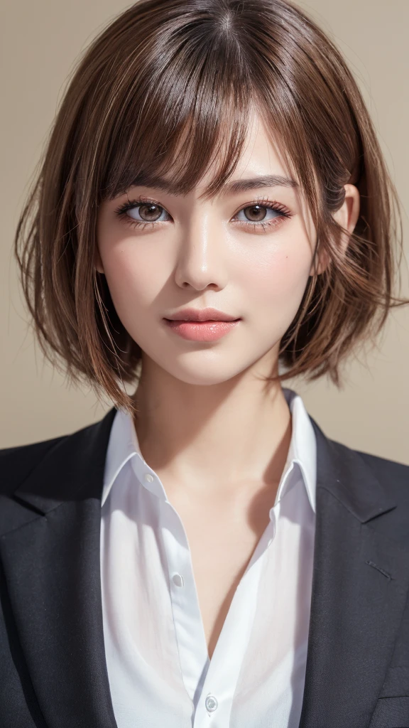 (masterpiece:1.3), (16k, photorealistic, RAW photo, best quality: 1.4),absurdres, attractive, ultra high resolution, ultra realistic, highly detailed, golden ratio, ultra detailed, super fucking beautiful detailed face, natural makeup, pale skin, realistic glistening skin, detailed cloth texture, detailed hair texture, beautiful detailed fullbody, Perfect female body, accurate, Anatomically correct, Highly detailed face and skin texture, natural neck length, (beautiful hands), (fair skin:1.1), (well-aligned teeth:1.1), (Perfect dynamic composition, looking at viewer),
BREAK,
Detailed eyes, symmetric eyes, Light Brown eyes, Double eyelids, Thin eyebrows, (Glossy lips:1.4), ((A face with waiting for a kiss:1.2)), (blush:1.1), (A sparkling small hair accessory:1.1), (beautiful smile:1.1), (sweat skin,blush:1.2),
BREAK,
((short hair, bob, Dark blonde hair, bangs:1.2)), (High school girl, school uniform:1.3)