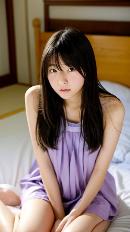 Beautiful Japanese Girls、Bedroom、Ecstasy face、Completely naked、 high schoolMy hair is messy、I'Exhausted、Sweaty、Drops of sweat、Small breasts、Small and underdeveloped breasts、、Spread your legs、Spread your legs、masterpiece、Highest quality、High resolution、The body glows with sweat、Slim and stylish、School uniforms scattered around、short hair、On all fours、Full body angle、Group sex with multiple junior high school girls、A middle-aged man is being given a blowjob