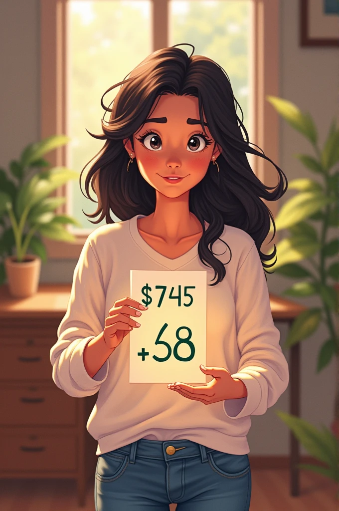 Ana had $745 saved. He bought a gift for his mother that cost $289. How much money do you have left??