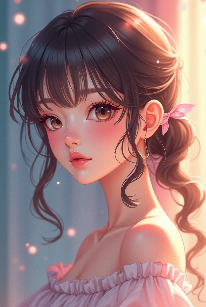 Pretty anime girl 