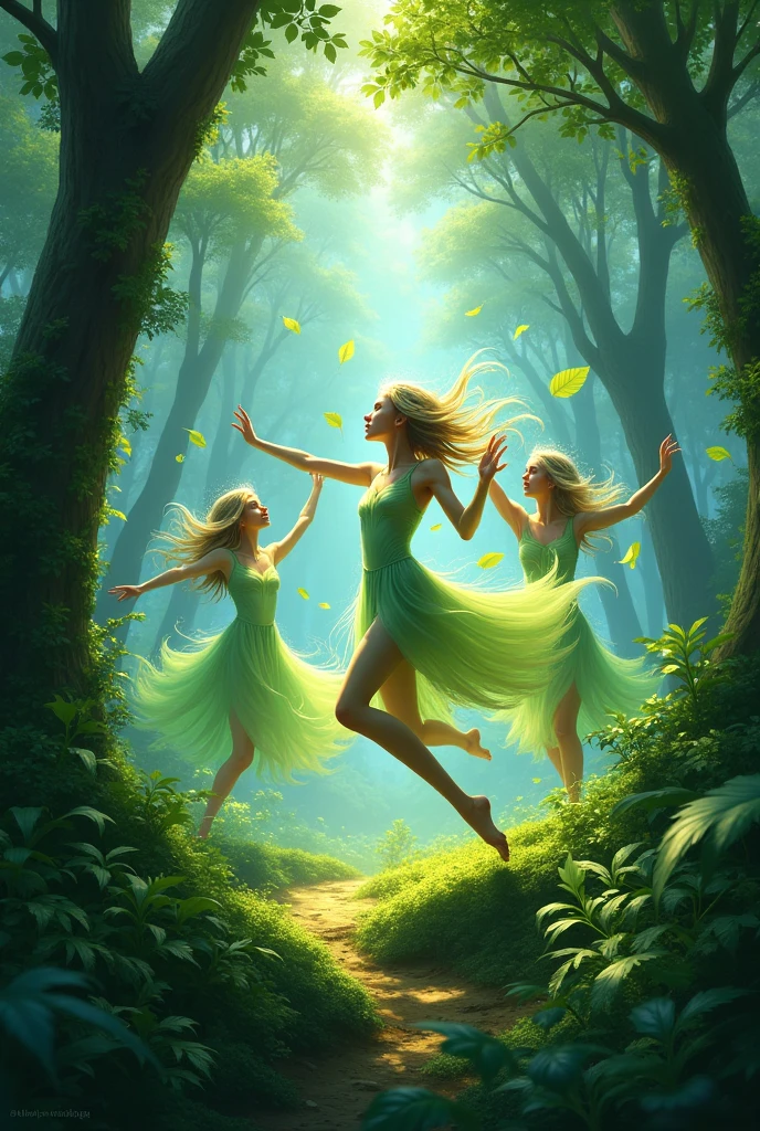 Floresta dancing
