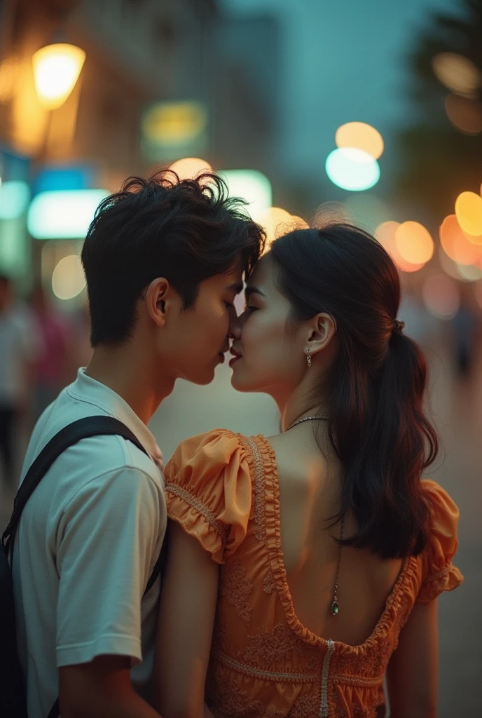 Saigon makes me miss you so much. Memories of the old days, seeing you off every afternoon. Even though I know, I can't go back to the first minute. I'm still waiting for you at the old meeting place..
Sài Gòn làm tôi nhớ em vô cùng
Về lại tìm thêm chút hơi ấm tim em
Rồi sẽ, Tell each other people you just met, a moment of surprise in each other's eyes.
I'm drunk, you turn around and hum a song, blending into the rhythm of life, Sinking into the big city., It's not easy to find each other But in me every day Saigon is so small I see you everywhere There are unexpected days, bơ vơ trong giấc mơ.
Oh my Saigon is you I love you endlessly, no matter how far we are, it's still close On the car, wandering around the streets, it feels like you're right behind me Oh my memories are you I hold on to my longing forever like the first moment The street embraces me, like you rub the pain.
* Sài Gòn làm tôi nhớ em thật nhiều
Sài Gòn làm tôi nhớ em vô cùng.