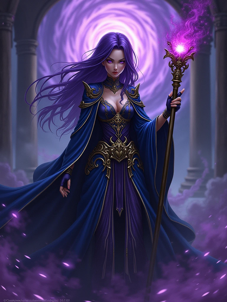Yu-Gi-Oh monster, dark magician woman
