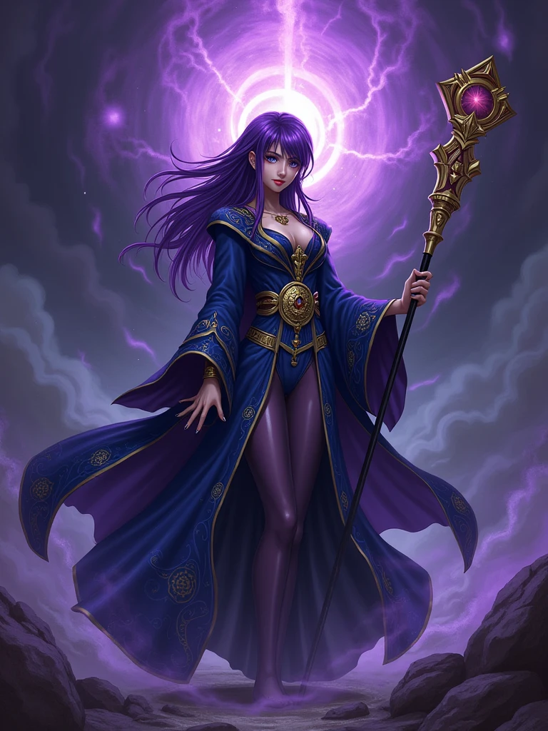 Yu-Gi-Oh monster, dark magician woman