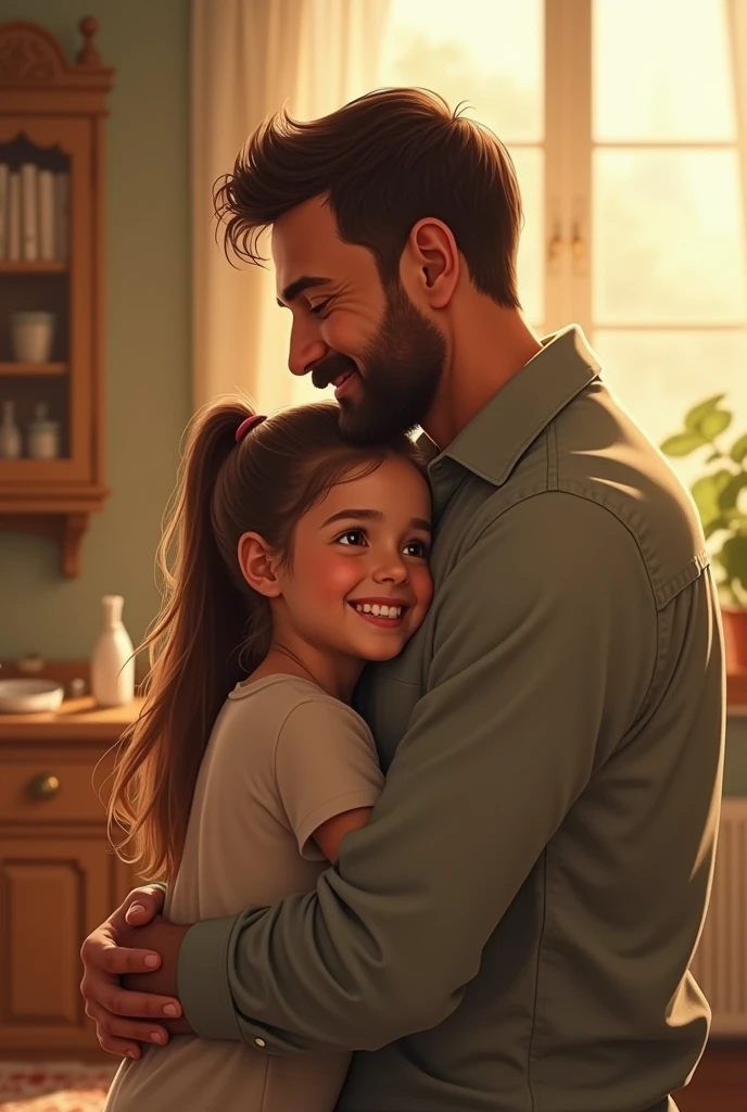 father and daughter