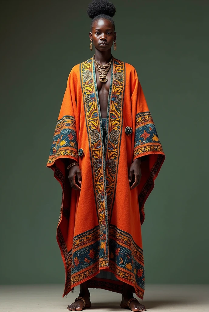 Rhombus being the tribe's artist and designing clothes of people in his land.