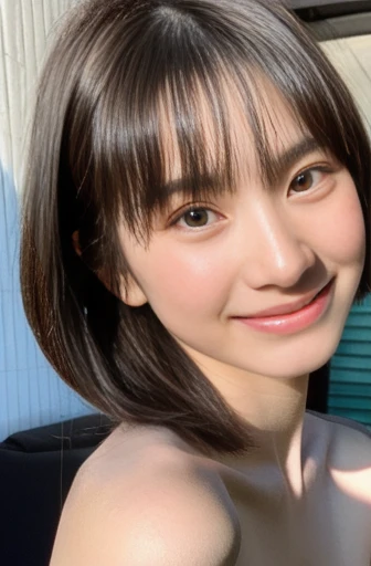 (masterpiece,Highest quality:1.4),(8k,RAW Photos,Photorealistic:1.2),(Glowing Skin),Detailed skin,Detailed face,Detailed eyes,Sparkling eyes:1.3,Symmetrical eyes,Detailed Background,Detailed hands,One girl,Natural Makeup,((Cute Teen)),Cute fancy room, Natural Breasts,young tendencyy hair, (((Average looking teenager))), ((Average teenage breasts)), (So beautiful and cute), (Beautiful Asian), Beautiful face,,Cute Smile, (Detailed design,stand up,Lisa Mari,tendency),Front view),Browsing Caution,Instagram Style,((Completely naked)),(((small nipples of light pink color,))),(((whole body)))