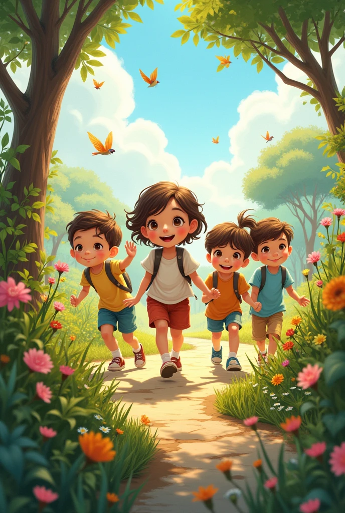 3 kids wak