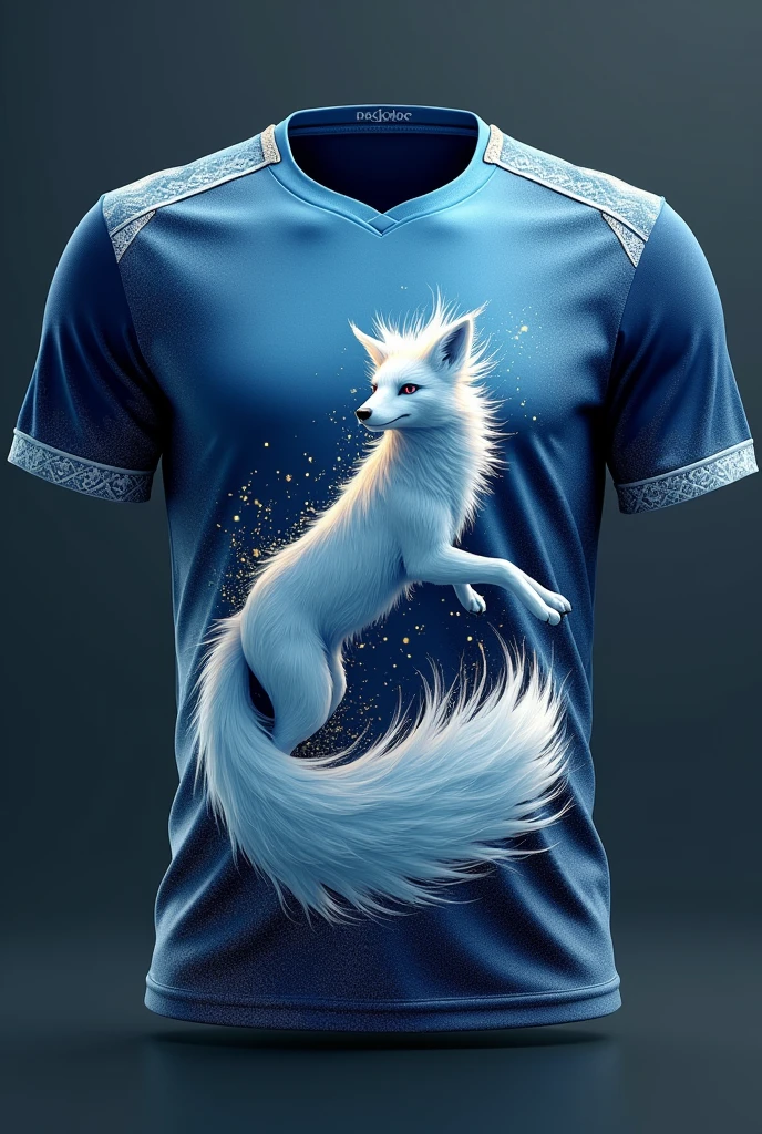 Football shirt of a nine-tailed fox