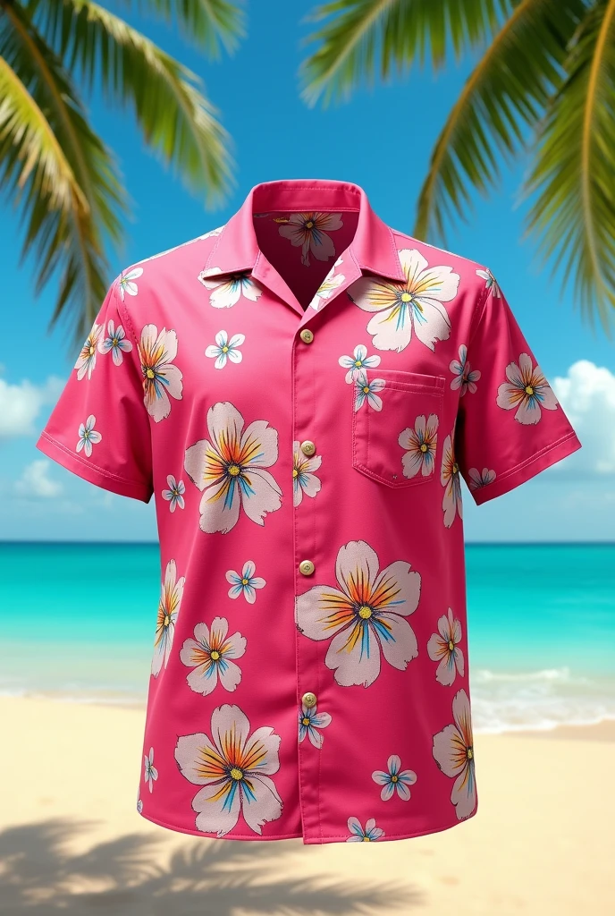 Pink Hawaian shirt funny