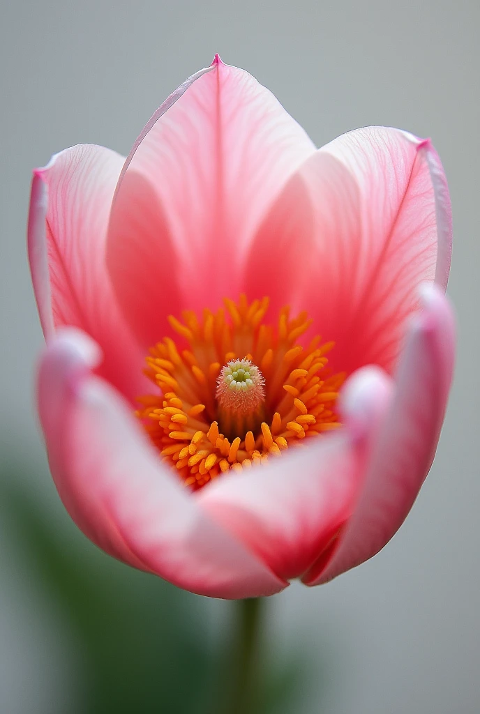 Create a close-up image of a blooming flower