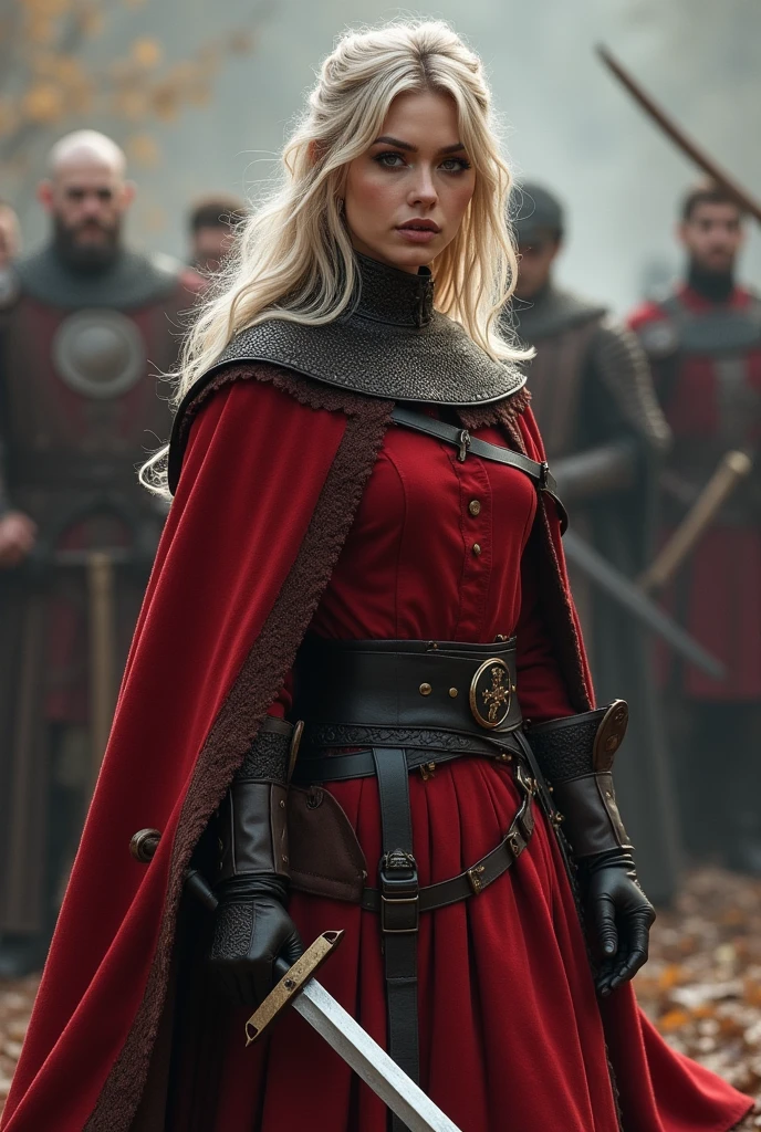 Empira army have swords clothes blach