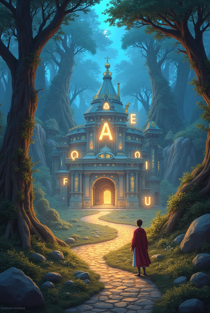 It isra uma vez, in an enchanted kingdom called Vogalia, where the letters of the alphabet lived in harmony. It issse reino era governado pelas cinco vogais mágicas: a, It is, I, O and U. Each vowel had a special power that helped maintain peace and prosperity in the kingdom..