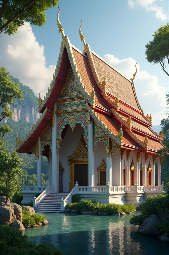 Roof of Wat Chiang Thong