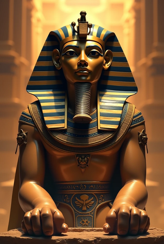 egyptian warrior sphinx powerful

