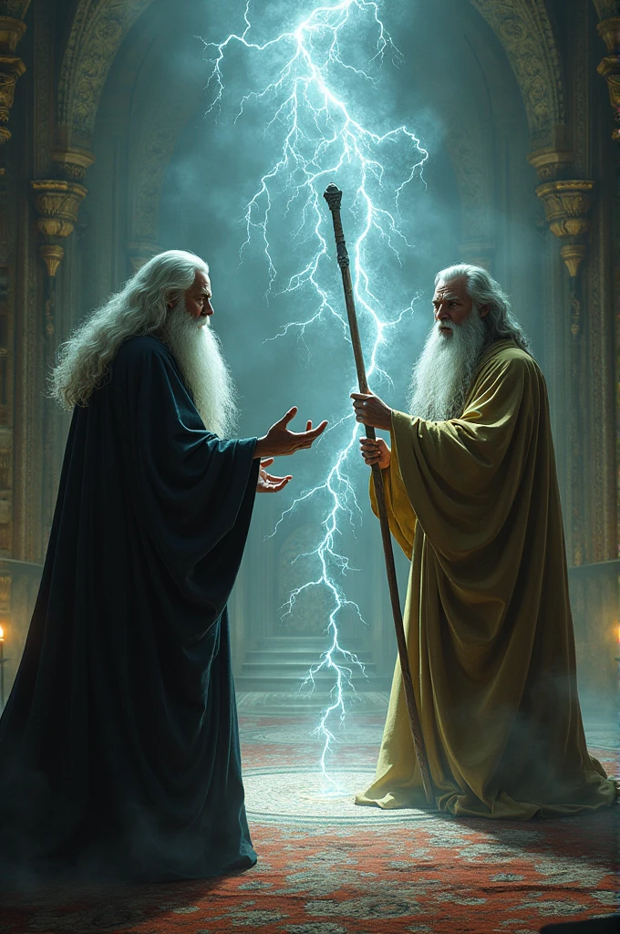 Gandalf beats Saruman