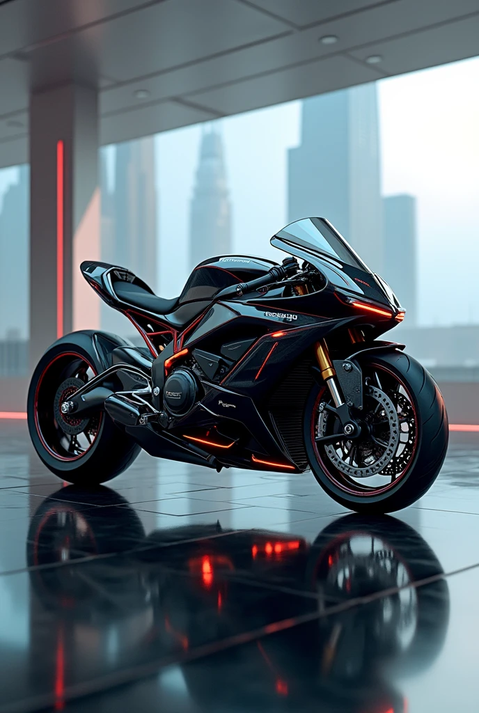 if pagani prodice a hyper motor cycle,how it's lookoke?