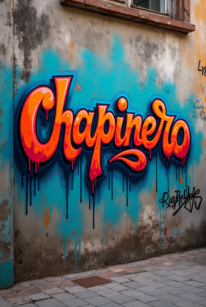 Graffiti that says Chapinero 

