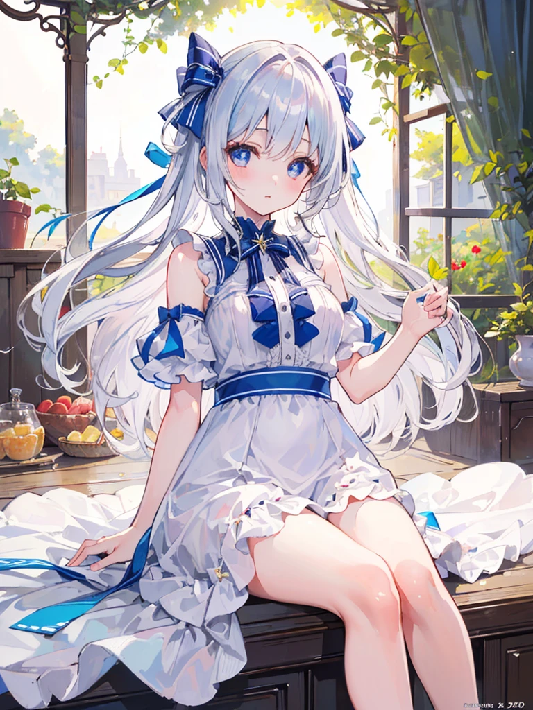 (Highest quality, 8k, 32K, masterpiece, Ultra-high resolution,:1.2),born, One girl,Super cute , Natural light,Clear, shining eyes, 20-year-old ,Fair skin, (Vulgarity:0.8), (It&#39;s a mess:0.8),(vapor:0.8),(trembling:1.3)), (Detailed black string bikini, Skirt-style bikini:1.5),　(Dripping milk on breasts:1.4), (Thighs:1.3), (Cleavage:1.3), (Focus on the chest:1.3), White Background