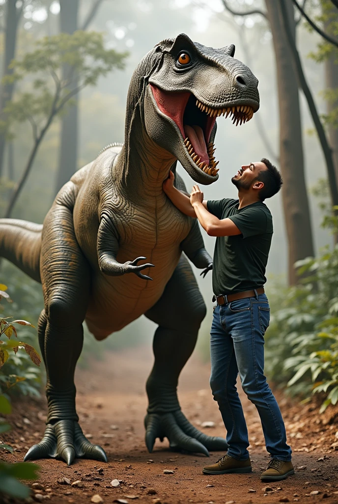 Tyrannosaurus Mating