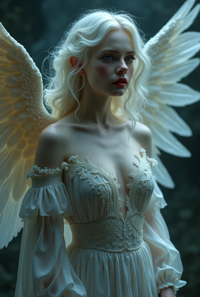Vampire angel girl