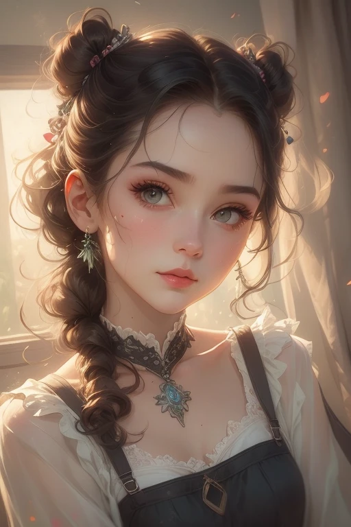 Big eyes、Black Room、Stained Glass Windows、Rose vase、Lace curtains get my whole body wet in the middle of the night、Excited expression、Dark Gothic Makeup、Dark Metal、Large margins、Uneven double layer structure、Eyes are prone to blackening、Long eyelashes、cute、
Girl in a stone room、Gothic dress with collar、Twin tailsヘア、Beautiful and detailed、Beautiful and delicate lips、High resolutionの顔、Long eyelashes、Structure of the film、(Highest quality)、4K、8k、High resolution、masterpiece:1.2)、Super Fine、Moisturized Skin、Sweaty、Trance、Embarrassing、Masochistic、blush、Embarrassing、Trance expression、Soaking wet。Portrait of Vanellope from Wreck-It Ralph、Twin tails、Watercolor