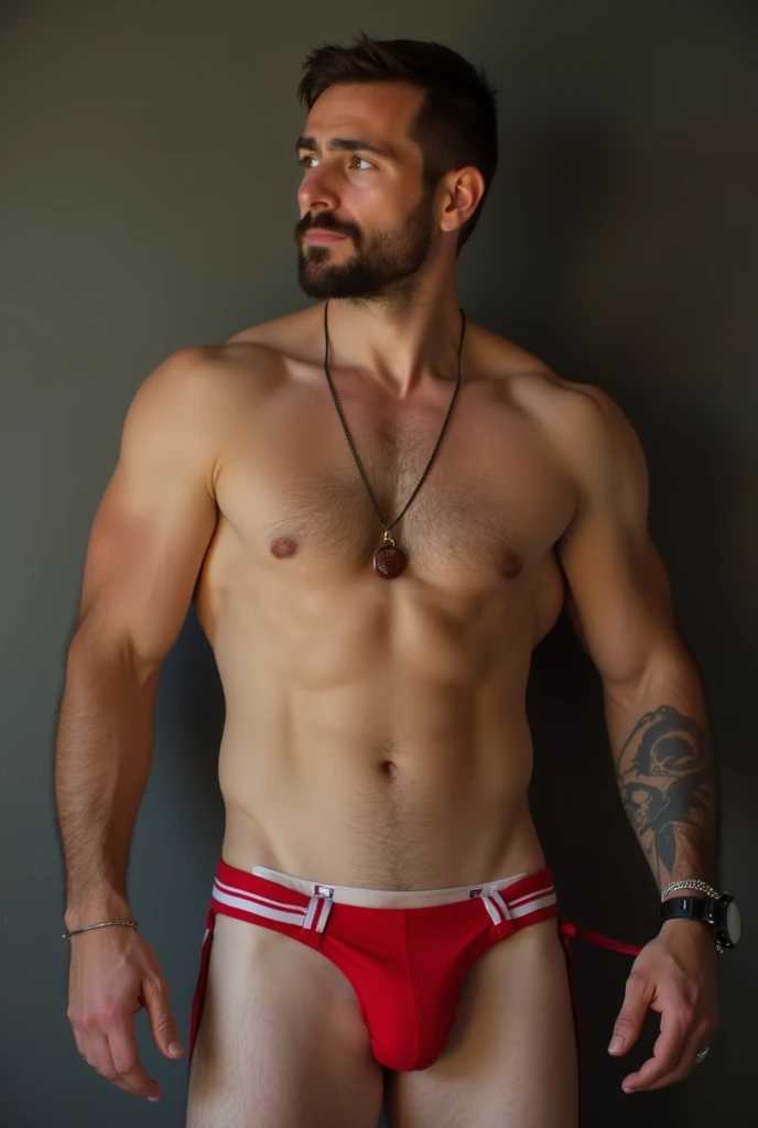 Boy in thong with a gay who wants to penetrate him